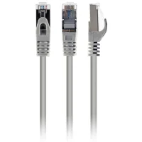 Патч-корд 3м S/FTP Cat 6A CU LSZH gray Cablexpert (PP6A-LSZHCU-3M)