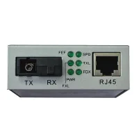 Media converter Step4Net 10/100Base-TX to 100Base-FX, SM, 1310nm, SC/PC, 20km (MC-D-0,1-1SM-1310nm-20)