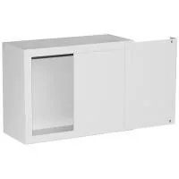 Wall cabinet Ipcom anti-vandal box BK-330-1 with bar K-3714 (TCB-0015330)
