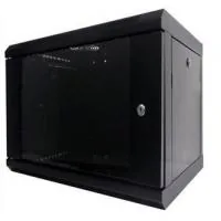 Wall cabinet Hypernet 9U 19" 600x350 (WMNC-35-9U-FLAT-BLACK)
