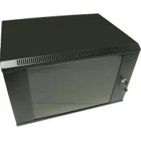Wall cabinet Hypernet 18U 19" 600x600 (WMNC66-18U-FLAT-BLACK)