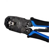 Merlion Tool RJ-45 (8P8C), RJ-12/11 (6P6C), 4P/6P/8P, with Ratchet (HT-200R)