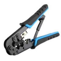 Merlion RJ-45 (8P8C), RJ-12/11 (6P6C), 4P/6P/8P, Ratchet Tool (YT-HT-5684R / 15317)
