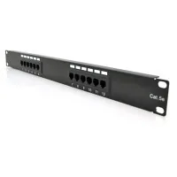 Patch panel 19" 12xRJ-45 UTP 1U cat.5e PiPo (PP125191U)