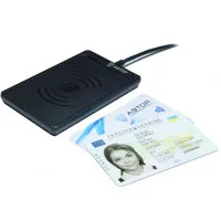Contactless card reader Author Bezkontaktny KR-382, USB for ID-passport (KR-382)