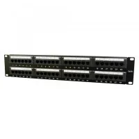 Patch panel 19" 48xRJ-45 UTP cat.5e, 2U, type 110 Cablexpert (NPP-C548CM-001)