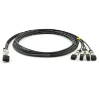 Optical patch cord Alistar QSFP to 4*SFP+ 40G Directly-attached Copper Cable 3M (DAC-QSFP-4SFP+-3M)