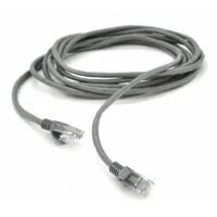 Patch cord 30m, RJ-45, Cat.5e, CU, copper, gray Ritar (PCR-CU/30G / 01134)