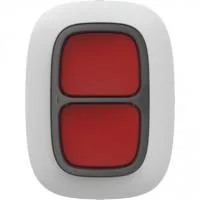 Alarm button Ajax DoubleButton white