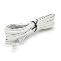 Telephone patch cord 3m RJ11 (6P4C) Voltronic (PC-3.0W)