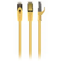 Патч-корд 3м S/FTP Cat 6A CU LSZH yellow Cablexpert (PP6A-LSZHCU-Y-3M)