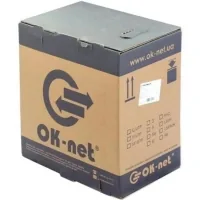 Network cable OK-Net FTP 500m (KPPEt-VP (100) 2x2x0.51/500)