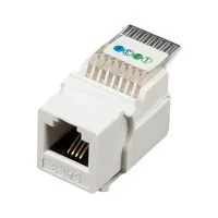 Keystone RJ12 UTP Slim Cat.3 module without tools Kingda (KD-KJ2075UC3)