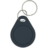 Keychain with Trinix Proxymity-key chip black (P-key EM-Marine black)