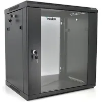 Шафа настінна Merlion 15U 19" 600*450*768 (Ш*Г*В)мм, black (Ml3-6415 / 23532)
