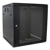 Wall cabinet Merlion 18U 19" 600*450mm (W*D)mm, black (Ml3-6418)