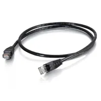 Patch cord 10m, UTP, Cat.6, RJ45, CU, black Ritar (PCR-CU6/10Bl)