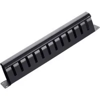 Cable organizer 19" 1U/12Port with cover, metal body Voltronic (20023)