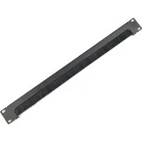Кабельний організатор Eserver 19" 1U щіточний, однобічний (WT-2154A)
