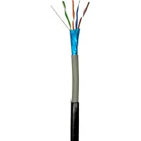 Network cable GEAR FTP 305m, cat.6, CCA, 4*2*0.51, PVC+PE, outdoor (GEC-FTPC6CCAOUT051305)