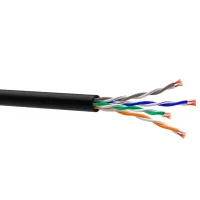 Кабель мережевий OK-Net UTP 305м cat.5e патч зовнішній (U/UTP-cat.5E-SL patch) (КГПП-ВП (100) 4*2*AWG26/7)