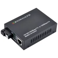 Media converter EC-Q-1G-1SM-1310nm-20-LFP FoxGate