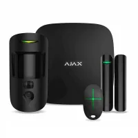 Security alarm kit Ajax StarterKit Cam Plus HDR black