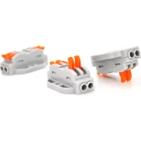 З'єднувач кабелю 2-line аналог WAGO K223-2P, 10шт/пак Voltronic (K223-2P/10)
