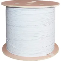 Network cable PiPo FTTH 2-fiber, 0.3kN, 2km=1bht, White (GJXH-2В6 / 11846)