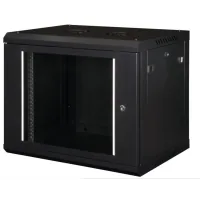 Wall cabinet Hypernet 9U 19" 600x450 ProLine (PL-WMNC-9U-BLACK)