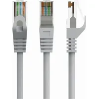 Патч-корд 0.5м UTP cat 6 CU gray Cablexpert (PP6U-CU-0.5M)