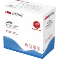 Network cable Hikvision UTP 305m, cat.5e, CU, outdoor (DS-1LN5EO-UU/E)