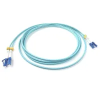 Optical patch cord Eserver LC/UPC-LC/UPC, Multimode (50/125, OM3), LSZH, Duplex, 3m (ES-LC-LC/UPC-3-MM-D)