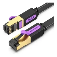 Patch cord 5m, FTP cat 7 RJ-45 black Vention (ICABJ)