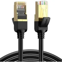 Patch cord 15m, F/FTP cat 7 RJ-45 black Ugreen (U_11274)