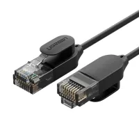 Patch cord 10m UTP cat 6A Pure Copper Ethernet Cable OD2.8 NW122 Black Ugreen (70656)