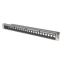 Патч-панель 19" 1U 24 порти набірна Kyestone Digitus (DN-91411-LF)