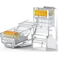 Connector RJ45 Cat 6 Unshielded Modular Plugs 100-Pack Ugreen (U_60558)
