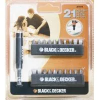 Bit set Black&Decker A7074-XJ 21 items. (A7074)