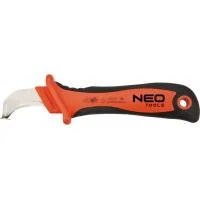 Ніж монтажний Neo Tools (1000 В) з "підошвою", 190 мм (01-551)