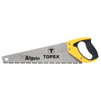 Ножівка Topex по дереву, 400 мм, "Aligator", 7TPI (10A441)