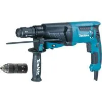 Перфоратор Makita HR2630T, SDS-Plus 26мм зі змінним патроном, 800Вт, 2,4Дж (HR2630T)