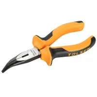 Tolsen long curved pliers "PROFI" 160 mm (10023)