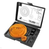 Crown Tolsen crowns on wood 16 items 19-127 mm (75867)