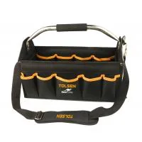 Tool bag Tolsen "PROFESSIONAL" 42x21x29 cm, open (80112)
