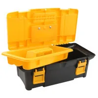 Tolsen tool box 34x18x13 cm, 3 organizers, pallet (80190)