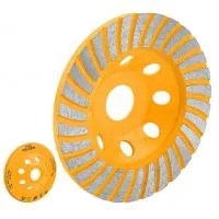 Grinding cup Tolsen diamond 100x22.2mm Turbo (76680)