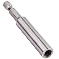 DeWALT magnetic bit holder for drywall screwdriver, L=76 mm, 1/4 shank, 6.3 mm (DT7520)
