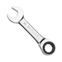 Toptul key combined with ratchet shortened 15mm (AOAB1515)
