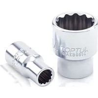 Toptul socket head 12-sided 1/4" 9mm (BAEB0809)